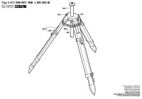 Bosch 0 601 096 967 Bs 200 M Stand / Eu Spare Parts